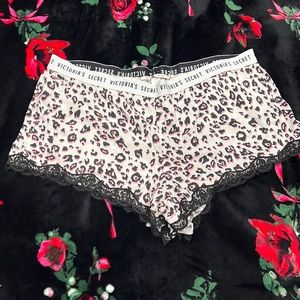 Victoria’s Secret leopard print shorts